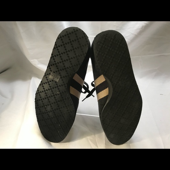 🍂Gucci GG Canvas & Classic Web Sneakers 34.5 - Picture 6 of 7